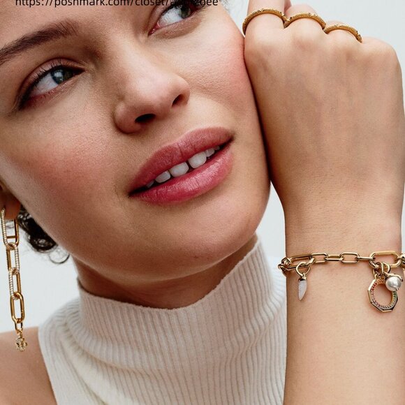 Pandora Snake Pearlescent Mini Dangle Charm - Picture 6 of 7